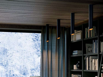 SLICE - LED aluminium ceiling lamp by Quadrifoglio Group - view 2